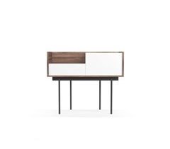 Recibidor modelo 671 en madera y patas metálicas 98