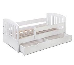 YappyLux Cama infantil de madera con cajón 80x163