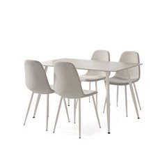 Set de comedor 1 mesa y 4 sillas TRAVIS