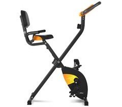 Bicicleta estática TRAINER X-BIKE 500 Magnética Plegable, Pantalla LCD, 8 Niveles GRIDINLUX