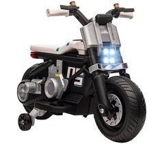 Moto Eléctrica Infantil PP, Metal HOMCOM