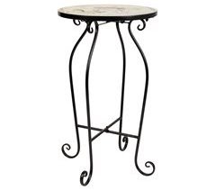 Soporte de mosaico y forja