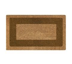 Acomoda Textil - Felpudo de Coco Natural Ecológico con Cenefa. 50x90