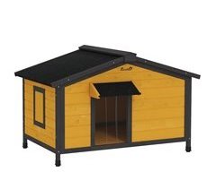 Caseta para Perros Madera de Abeto PawHut