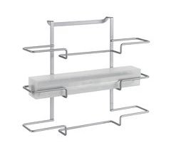 Colgador Triple Rollo Serie GALILEO de Metaltex Acabado Polyther