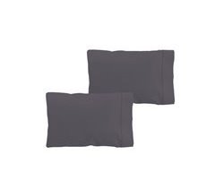 Set dos fundas de almohada polialgodón