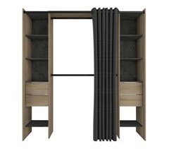 Vestidor Abierto Dana para Habitación Moderna