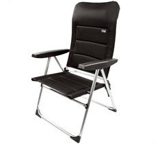 Silla plegable jardín acolchado Deluxe multiposición Aktive