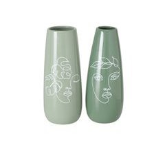 Jarrón decorativo BLATANIA surtido material ceramica