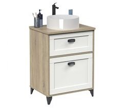 Mueble de Baño Toscana 2 Cajones Estilo Nórdico