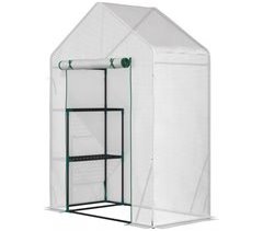 Invernadero de Jardín Acero, PE Outsunny