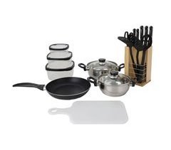 WELL HOME - Set Batería de cocina de 18 piezas
