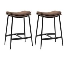 Taburetes de Bar Acero, Poliéster HOMCOM, hogar - cocina