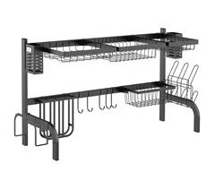 Escurridor de Platos Acero HOMCOM, hogar - cocina