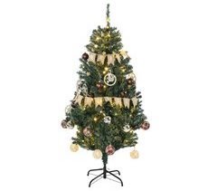 Árbol de Navidad Plástico, Acero HOMCOM, hogar - decoración