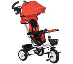 Triciclo para Bebé Poliéster, Metal HOMCOM