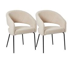Pack de 2 sillas de cocina Natalie