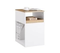 SoBuy ASK08-WN Armario de Oficina con Soporte