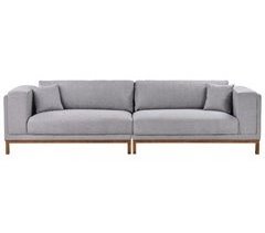 Beliani Sofá de 4 plazas Poliéster VENG