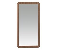 Espejo pared rectangular nogal