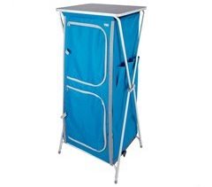 Aktive Armario de tela plegable camping c/4 niveles