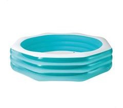 Piscina hinchable familiar octogonal INTEX