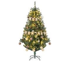 Árbol de Navidad Plástico, Acero HOMCOM, hogar - decoración