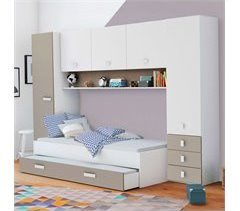 Cama Tidy con Cajones para Habitación Infantil Juvenil