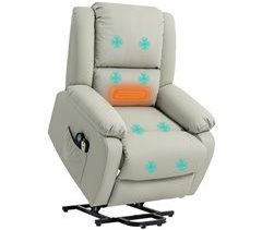 Sillón Levanta Personas Tela HOMCOM, hogar - sofás y butacas