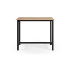 Mesa de cocina alta ARIA en roble