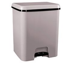 Cubo de Basura con Pedal de | capacidad de 52 litros