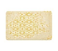 Alfombra de baño STROFI flores antideslizante