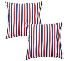 Cojines 100% Algodón rayas Yale El Ganso