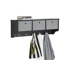 Perchero de Pared con 3 Cajones FRG282-SCH SoBuy