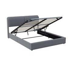 Cama, somier LED, cama de matrimonio