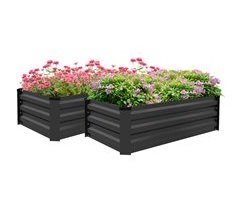 Huerto Urbano Acero Galvanizado Outsunny