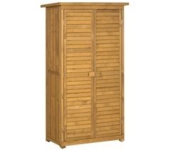 Cobertizo de Madera Madera de Abeto Outsunny