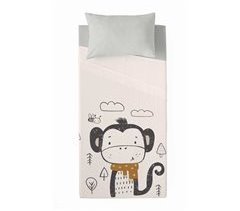 JUEGO DE SÁBANAS SCARF MONKEY