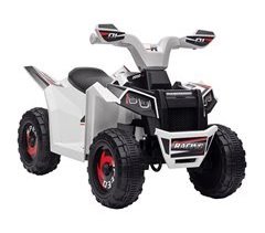 Quad Eléctrico Infantil PP, Metal HOMCOM