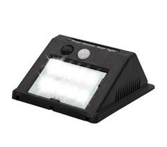 Aplique luz solar 8 led con sensor de movimiento Aktive Tech