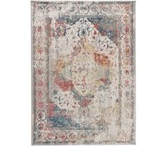 Alfombra de estilo étnico vintage BALAKI - ATTICGO 120x170