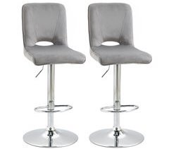 2 Taburetes de Bar HOMCOM 835-445GN
