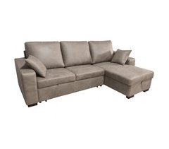 Sofá Chaise Longue Convertible Cama con Arcón Almacenaje Corea