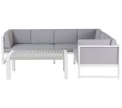 Beliani Conjunto de jardín CASTELLA