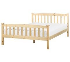 Beliani Cama Madera de pino GIVERNY 149x208