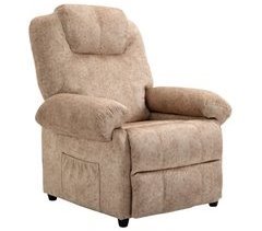 Sillón Relax Reclinable Poliéster, Espuma, Metal HOMCOM