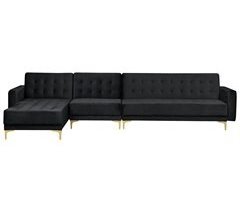 Beliani Sofá cama Terciopelo ABERDEEN