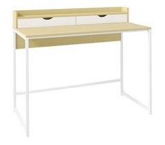 Escritorio Acero, MDF HOMCOM, oficina - escritorios