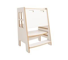Torre de aprendizaje doble Montessori segura