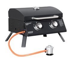 Barbacoa de Mesa a Gas Acero al Carbono Outsunny